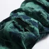 TIE DYE GREEN Black Men Men Jeans 2022 SLIM STROME STROMER BANTS DENIM FOR MALLE FASHION