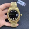 ST9 U1 Fabrika Çelik Saatleri 40mm Elmas Siyah Dial Fluged Bezel Buz Otomatik Mekanik Hareket Safir Cam Başkanı Paslanmaz Erkek Kol saatleri