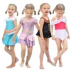 Fashion Girls Swimwear Custume Summer Crop Top Vest Tanks   Shorts Tweede stuk Outfits Cosplay Kostuum Swimsuit Child Girl Bading Pak Beach Voldoen aan de wensen