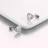 Stud Love Heart Piering Küpe Kadınlar İçin Kamarlayan Sevimli Kristal Elmas Kulak Aksesuarları Moda Takı Hediyeleri E262STUD KIRS22