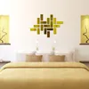 Mirrors Mirror Wall Sticker 18Pcs DIY Acrylic Living Room Decoration Full Body HomeMirrors