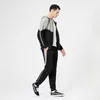 Hommes survêtements ensembles printemps automne 2022 couleur correspondant décontracté hommes sweats à capuche manteau + pantalons de survêtement deux pièces costume taille américaine/euro