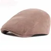 Berets Candy Colors Ivy Sboy Flat Cap Spring Autumn Hats For Men Women Solid Artist Painter Hat Adjustable Beret CapBerets