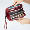 zipper women designer wallets lady long style fashion casual zero purses female phone clutchs no112