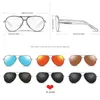 Barcur Men Gafas de sol polarizadas UV400 Protección Conducción de lentes solares Mujeres DS 220519GX