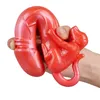 Sex toy massager New Pearlescent Heterogeneous Hand Holding Dog Whip Imitation True and False Penis Female Masturbation Device Fun Backyard Anal Plug Adult