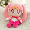 25cm kawaii anime marinheiro lua brinquedo luxuoso lua lebre hare feitos à mão boneca enchido dormir travesseiro macio desenho animado brinquidos menina presente