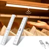 Veilleuses 6 10 14 20 24 36 40 60 Lumière LED Détecteur de mouvement Armoire Armoire Cuisine Placard USB rechargeable ou alimenté par batterie
