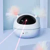 Jouet de chat de compagnie électrique LED Laser jouets interactifs Roly-poly Robot taquin plume jouets automatiques intelligents fournitures de chat 220423