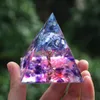 Home decoration pieces Decorative Objects High quality pyramid crystals crystal ball decorations meditation cure novel gift c17~21