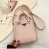 Borsa 2022 nuova borsa modello litchi per il tempo libero Tote Bag Vintage Shoulder Messenger femmina portatile