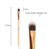 Makeup tool synthetic Makeup brush tail eye shadow short Lens hood fumigation tool mixing brush 220423