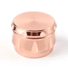 Drum Type Herb Grinders Smoking Accessories 4 Layers Zinc Alloy Multi Colors Net Weight 250g GR5963 5963IBS