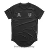 2022 Summer Gym T Shirts Fashion Brand Loose Round Neck High Elastic Reflective Printing Sports Short Sleeve Men's Shirt Outdoor Jogging Luxury Tee