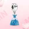 The New 925 Sterling Silver Charm Princess Castle Castle Beendant Beautant and Beast مناسبة للنساء البدائي للنساء DIY NO0J