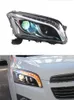 Auto Head Lamp för TRAX LED-strålkastare 2013-17 Chevrolet LED-stråle låg glödlampa Turn Signalys Dagsljus
