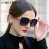 Kingseven Solglasögon för kvinnor Lyxvarumärkesdesign Elegant Solglasögon Polariserad UV400 Gradientlins Eginewear 220511
