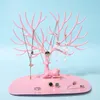 Deer Antlers Jewelry Holder Tree Tower Stand For Earrings Bracelets Anklet Rings Necklace Jewelry Acrylic PVC Holder Organizer Display Holder