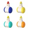 USB Charging Chicken Light Cat Toy Interactive Laser with 3 Play Modes Tumbler Indoor s Modeling s 220510