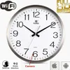 2022 New Wifi 1080p full hd wall clock security camera DVR mobile detection housekeeper recording video308w