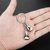 Moda Keychain Luvas Boxe Pingente Movimento Pugilista Chaveiros DIY Fighting Jóias Carro Carro Keyring Lembrança Presente AA220318