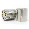 Cool Bulletlike Grinder Free DHL Aluminum Herb Grinders Smoking Accessories 3Layers 63mm Tobacco Herb Spice Grinder GR295