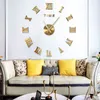 Dicor DIY Wall Clock Rals Rals من السهل تجميع التصميم الحديث المستخدم لتزيين الجدار الفارغ مثل Office Home EL 210325