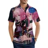 Мужские повседневные рубашки мода мужская японская манга геншин Impact Summer Shirt для Men Beach Camisa Dropmen's