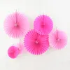 Creatieve feestdecoratie Origami Flower Fan Round Snowflake Lantern For Kindergarten Birthday Wedding Festival Diy Craft 20 stcs