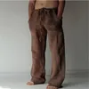 Männer Hosen Sommer Vintage Baumwolle Leinen Übergroße Jogger Hosen Hip Hop Avatar Print Männlich Plus Größe Lose Breite Bein 220826