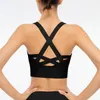 Sportbeha yoga outfits bodybuilding allemaal Vest match casual gym push-up bh's hoge crop tops indoor T-shirts outdoor workout clot1949284