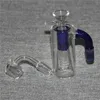 14-mm-Glas-Aschefänger-Wasserpfeifen mit 4-Arm-Baum-Perc-Rückgewinnungsbehälter, männlich und weiblich, für Glasbong-Dab-Rig-Quarz-Banger-Schieberschale