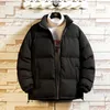 Parkas de plumón para hombre, abrigo de burbujas colorido Harajuku para hombre, chaqueta de invierno, ropa de calle agradable para hombre, Parka de Hip Hop, ropa negra coreana