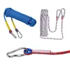 10m 20m 30m Outdoor Klimtouw Emergency Paracord Rescue Veiligheid Touw Met Karabijnhaak Hoge Sterkte Wandelen accessoire