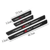 4pcs Car Protector Door Sill Stickers For SLINE A1 S1 S3 8X A3 A4 B5 B6 B7 B8 B9 A5 A6 A7 C7 C6 C5 A8 D3 D4 8R q3 q5 TTS1976379