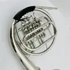 Corna francese professionale French Double Row 4Key BF Nickel Nickel Ploiato Strumento musicale con boccaglio1449845