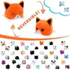 2022 Animali di peluche Giocattoli di peluche Cartoon all'ingrosso Lovely 15cm Reversible Cat Gato come regalo per bambini e ragazzi