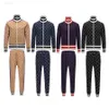 Mens Tracksuit Two Pieces Sets Jackets Hoodie Pants With Letters Fashion Style Spring Autumn Outwear Sports Set Tracksuits Jacket Tops Suits