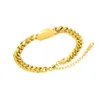 Bracelets en acier inoxydable couleur froide chaîne de poignet bracelets accessoires de luxe style de créateur bijoux africains Dubaï cadeau de Noël femme simple mode filles manchette