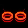 Andere Beleuchtungssysteme PCs Auto Angel Eyes LED-Scheinwerfer Nebelscheinwerfer DRL Tagfahrlicht Auto Halo-Ring 12V 60MM-120MM Hohe Qualität RotAndere