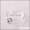 Anéis de banda jóias de jóias pareadas de diamante pareado de dedo gordeio entrega de gotas de presente 2021 o5kru
