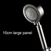 Pressurized Bathroom Shower Heads SUS 304 Stainless Steel 5 Modes Shower Head Durable Water Jetting Showerhead Water-Saving Drop-Resistant Bath Tools ZL0836