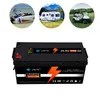 LifePo4 Battery inbyggd BMS Display 24V 150AH Anpassad acceptabel storlek för, golfvagn, gaffeltruck, utomhuscamping, campervan