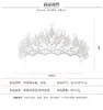 Headpieces Luxury Silver Crystals Wedding Crowns Pearls Shinning Bridal Tiaras Rhinestone Head Pieces pannband Hårtillbehör Pageant Crown