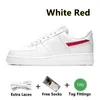 1 Og Mens Running Shoes Classic Triple White Black Red Low Platform Shoe Men Women Skateboard Trainers Sports Sneakers Breathable Chaussure Airforce Airforces 1