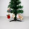 Party Decoration Christmas Tree Doll Crafts For Bed Stair Fireplace Wall Hanger Holiday Garden Plush Reindeer Ornaments F19B