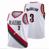 2021 uomini Damian 0 Maglie Lillard CJ 3 McCollum Clyde Drexler Carmelo Anthony Basketball Edition ha guadagnato città Black White High Q City Red Black