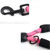 Dog Collars & Leashes Leash Explosion-proof Dogs Reflective Two-handle Ropes Double For Walking One-step Durable LeashesDog