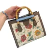 Totes dames designer tassen bamboe handtas mooie print ontwerper handtassen portemonnee messenger vintage tas boodschappentassen portemonnees