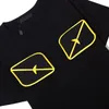 디자이너 Tshirts 패션 기하학 티셔츠 라운드 칼라 짧은 슬리브 남성 여성 2022 여름 티셔츠 고품질 티